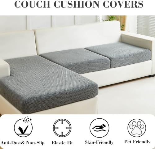 Sofa Covers Couch Covers for Sofa Pet Friendly Couch Cushion Covers Universal - Image 3