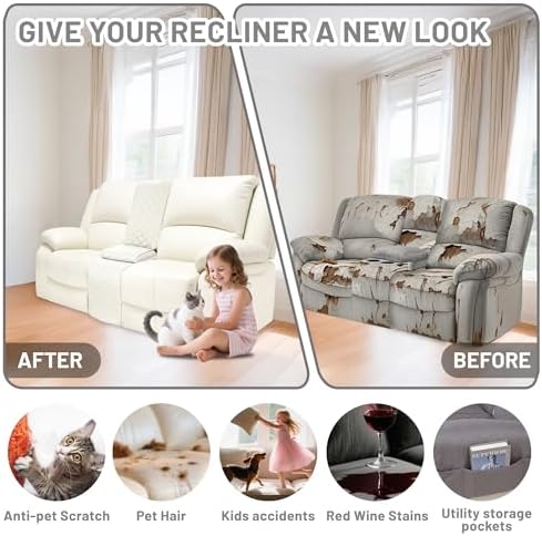 Sectional Reclining Couch Covers - Image 4