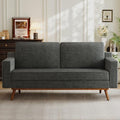 Vipbear 65.4" Loveseat Sofa, Mid-Century Modern Small Couches by VipbearLiving