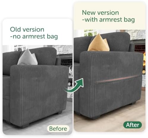 HONBAY 106.2'' Modular Sectional Sleeper Sofa - Image 4