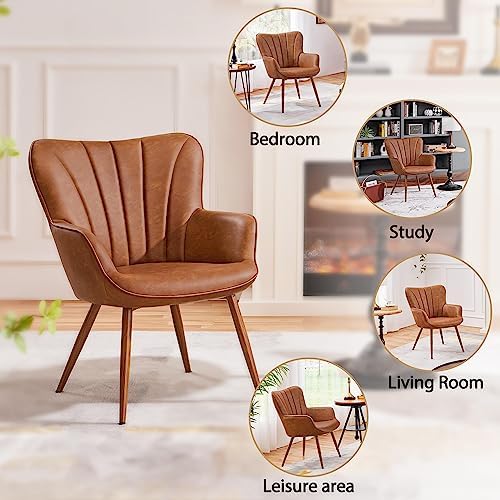 Yaheetech Accent Chair, Upholstered Armchair - Image 6