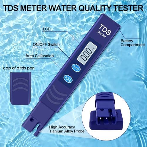 TDS Meter Digital Water Tester, ppm Meter - Image 3