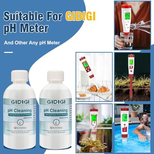 pH Cleaning Solution 250 ml x 2 and pH Electrodes Storage Solution - Image 4