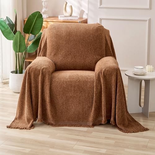 HAOMAIJIA Chenille Couch Cover Sofa Covers by HAOMAIJIA