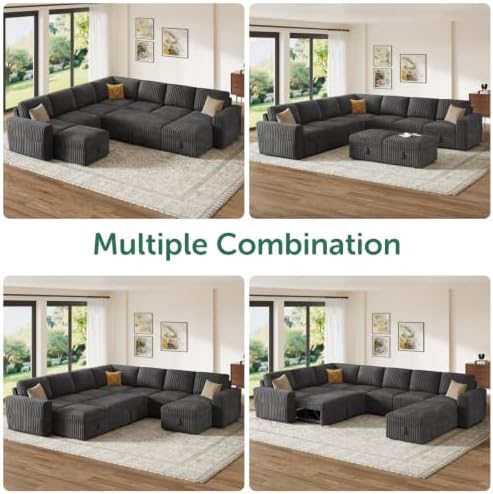 HONBAY Modular Sectional Sleeper Sofa - Image 6