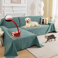 100% Waterproof Sectional Couch Covers, 2 Pieces L Shaped Sofa Cover by DeepDream