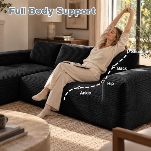 93" L-Shaped Modular Sectional Sofa - Image 6