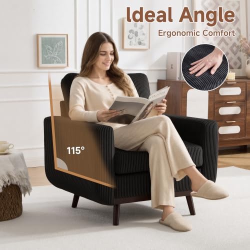 Accent Chair for Bedroom, Reading Chair - Image 4