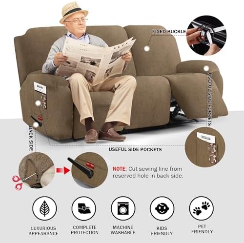 Stretch Recliner Sofa Cover - Image 3