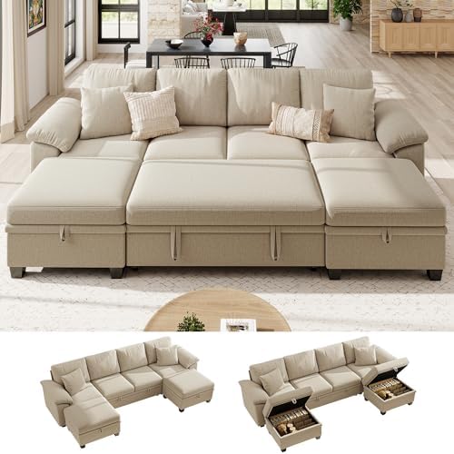 Ihanherry 108" Modular Sectional Sofa by iHanHerry