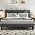 Fluest King Size Bed Frame, Platform Bed Frame by Fluest
