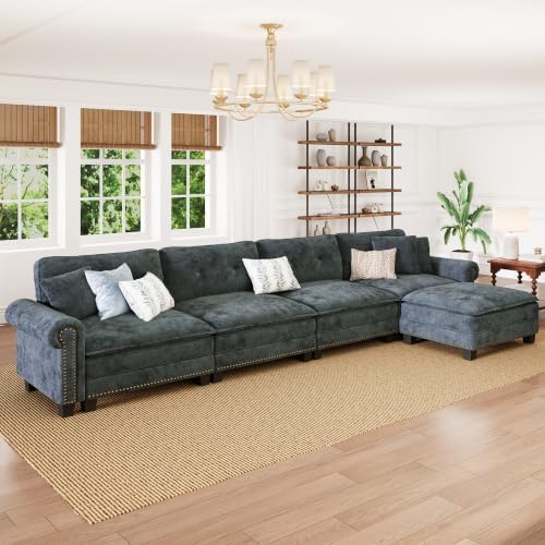 PHI VILLA 150" Oversized Modular Sectional Couch L Shaped by PHIVILLA