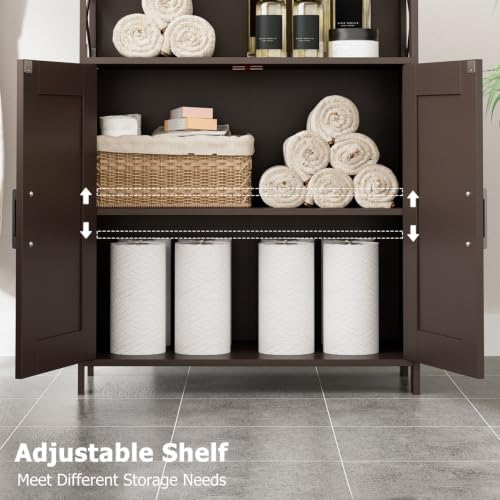 Homhedy Farmhouse Bathroom Storage Cabinet - Image 4