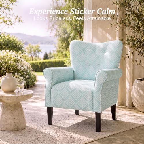 BELLEZE Set of 2 Upholstered Accent Chair - Image 4