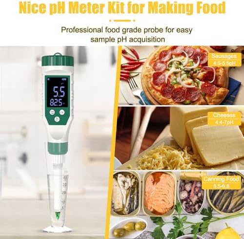 Digital pH Meter for Food with High Accuracy pH Probe - Image 6