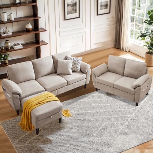 2 Pieces Sectional Sofa Set by soscana