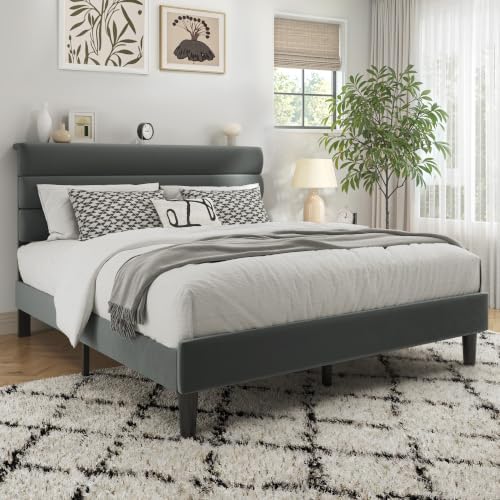 Fluest Full Bed Frame, Platform Bed Frame - Image 6