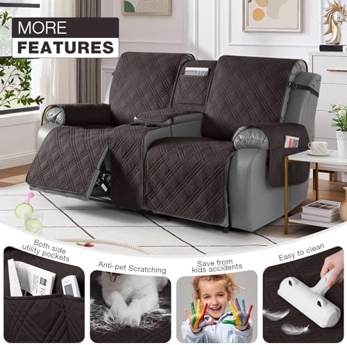 TAOCOCO Waterproof Loveseat Recliner Cover - Image 3