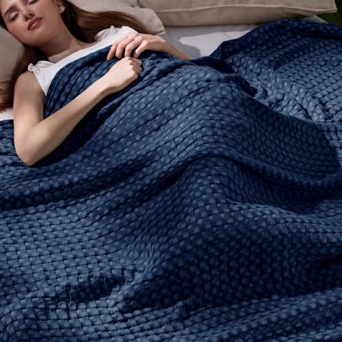 Bedsure Cooling Waffle Blanket for Hot Sleepers by BEDSURE