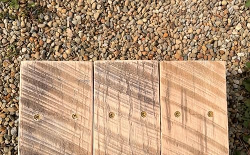 Classic Amish Reclaimed Wood Step Sitting Stool Footstool Deck Patio Door - Image 5