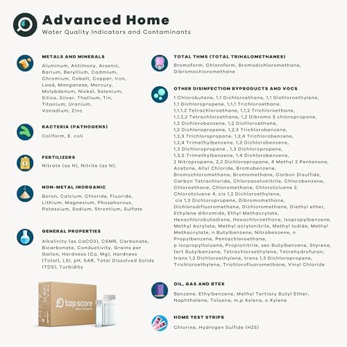 Advanced Home Water Test Kit | Well or City | EPA Certified Drinking Water Labs - Image 2