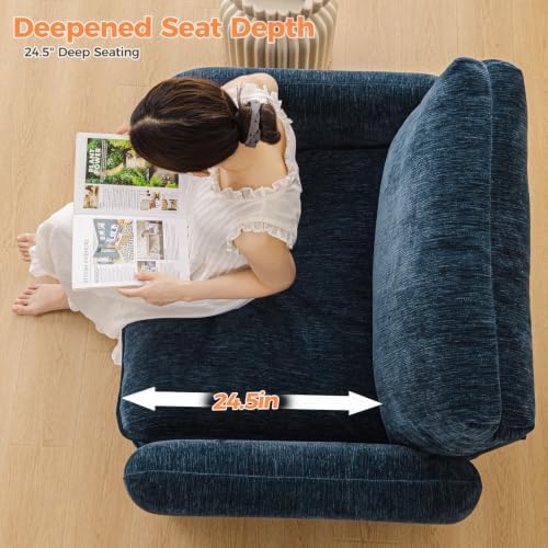 42'' 3-in-1 Sleeper Sofa Bed, Pull Out Couch, Sleeper Chair - Image 5