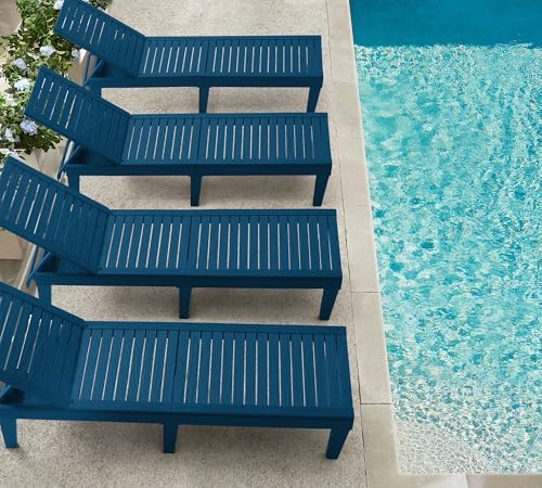 Nestl Lounge Chair Outdoor, Tanning Chair, Chaise Lounge Outdoor Set of 6 - Image 7