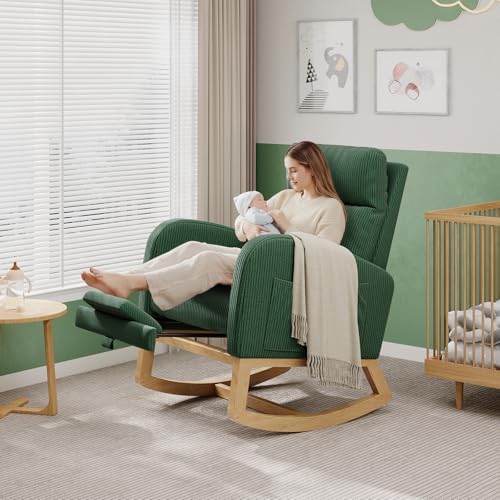 GarveeHome Rocking Chair, Nursery Glider Chair - Image 3