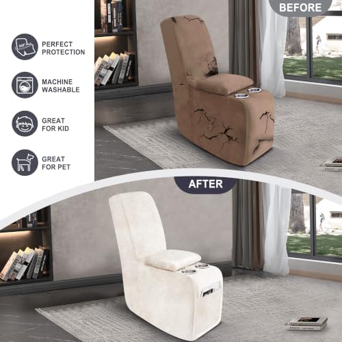 ANARACHON Leather Look Recliner Console Cover - Image 6