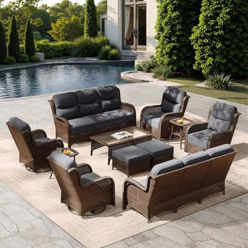 HILLGA Luxury Outdoor Patio Furniture Set by HILLGA