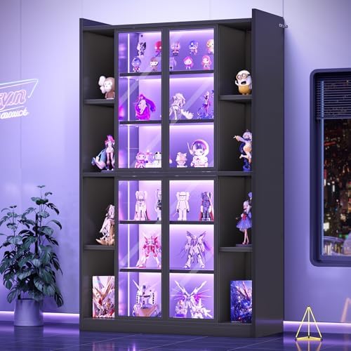 SEDETA 71" Tall 6-Tier Display Cabinet - Image 6