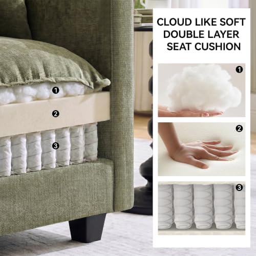 30'' Cloud Single Couch, Cloud Sofa - Image 3