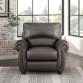 Lexicon Top Grain Leather Match Chair Accent Chairs by Lexicon