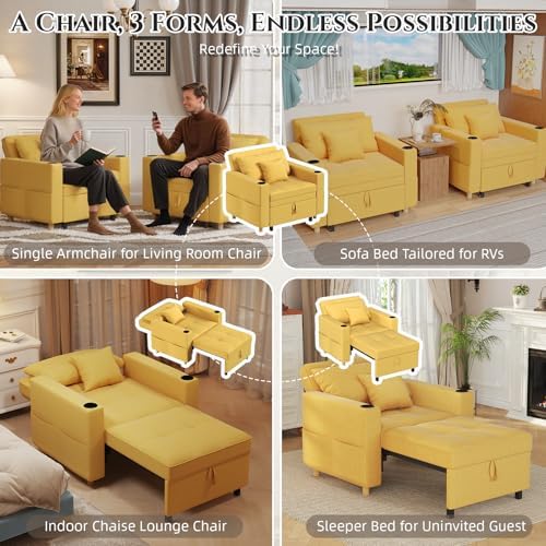 YODOLLA Sleeper Chair Bed - Image 6