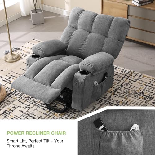 BOSMILLER Power Lift Recliner Chair - Image 5