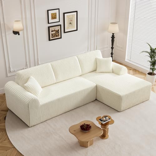 110" Boneless Cloud Sectional Couches - Image 7