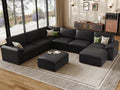 EASE MOOSE Sectional Couches for Living Room, U Shaped Modular Sofa by EASEMOOSE