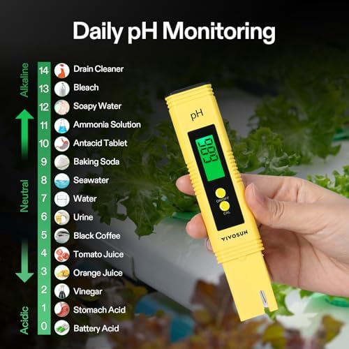 VIVOSUN Digital pH Meter TDS EC Meter - Image 5