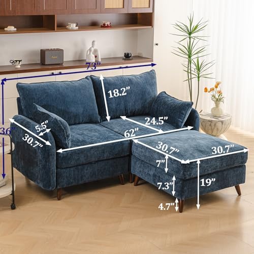 Rexulqo 73'' Modular Sectional Couch - Image 6