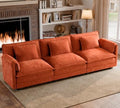 ELUCHANG 116" Oversized Modular Sectional Sofa, Comfy Chenille Cloud Couch by ELUCHANG