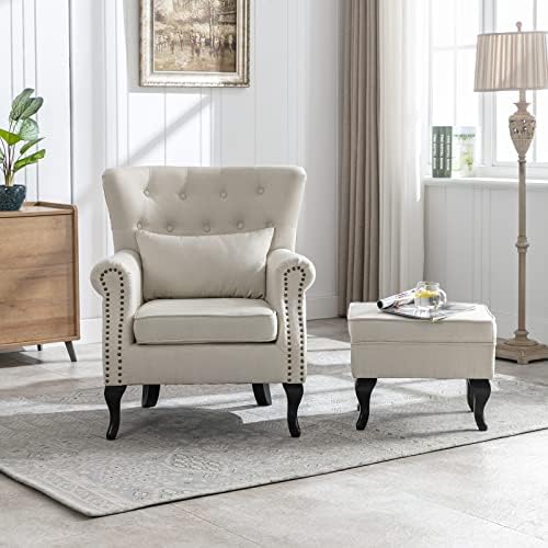 LZAREAL Accent Reading Arm Chairs - Image 7