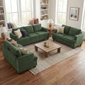 Fiona's magic 7 Seats Sofa Couch Set, 3 Piece Set Comfy Couch, Loveseat *2 & 3 by Fionasmagic