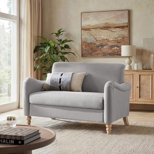 50.5 Inch Mid-century Modern Upholstered Loveseat Sofa - Image 3