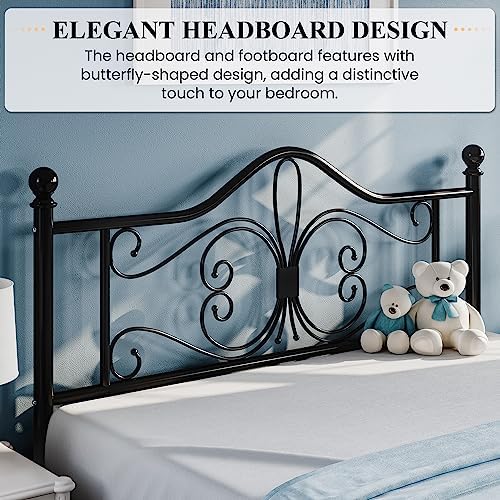 SHA CERLIN Queen Size Metal Bed Frame - Image 4