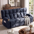 Oversized 3-Seater Recliner Sofa, Big Large Reclining Sofa by Unknown
