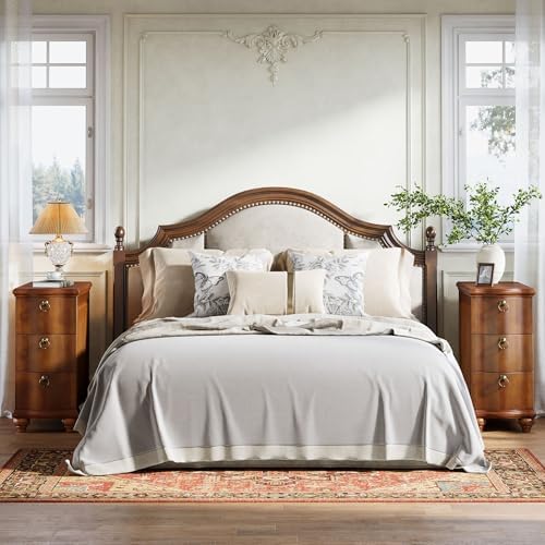 Tribesigns Wood End Table Set of 2, Fully Assembled Nightstand - Image 6