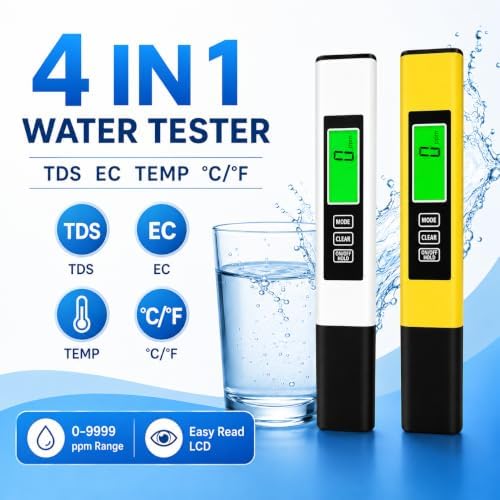 2026 All-New 4 in 1 Digital Water Tester - Image 5