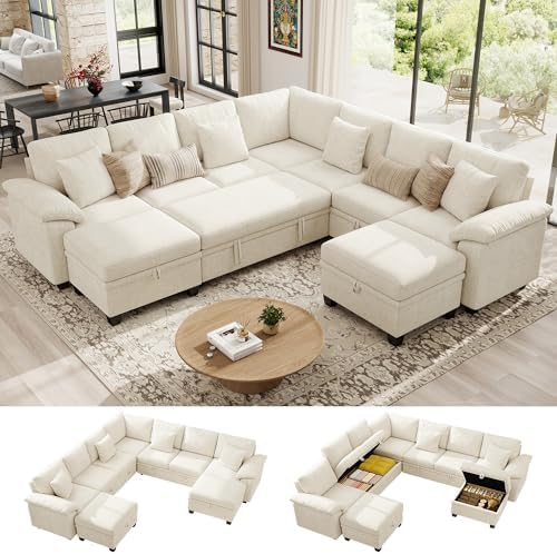 Ihanherry 108" Modular Sectional Sofa by iHanHerry