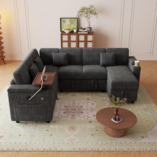 Oversized Modular Sectional Sleeper Sofas - Image 5