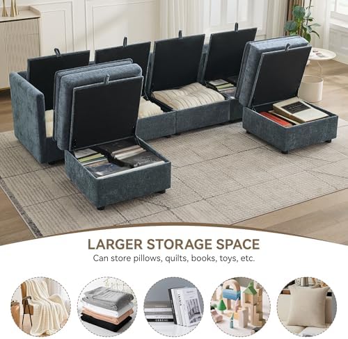105" Cloud Modular 4 Seater Sofa - Image 3